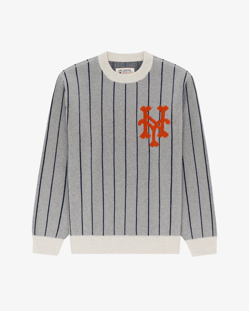 ALD / New York Mets Pinstripe Sweater