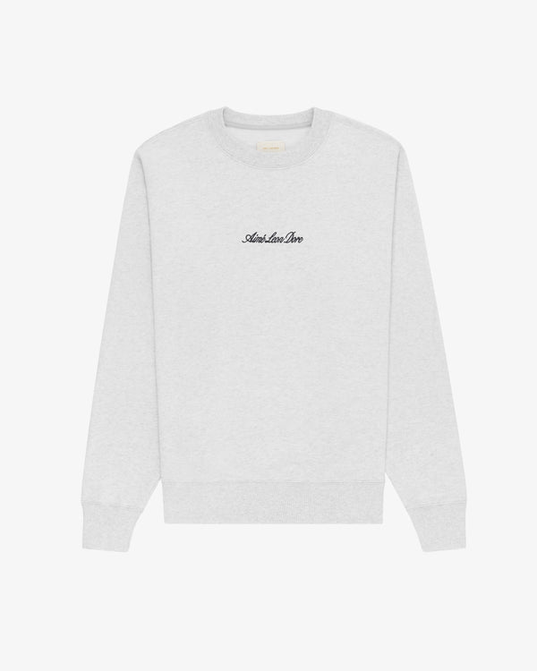 Embroidered  Logo Crewneck Sweatshirt