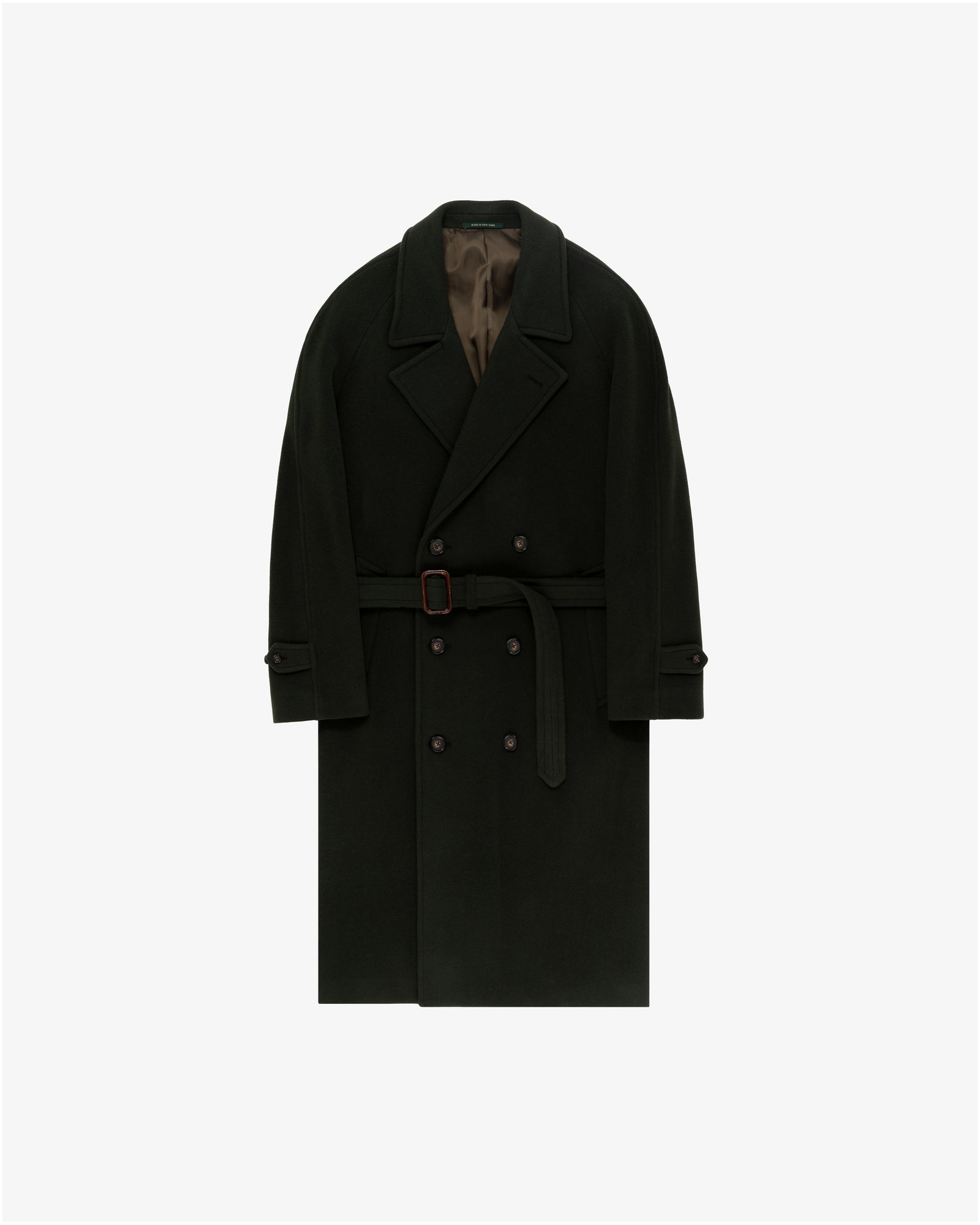 Double Breasted Wool Topcoat