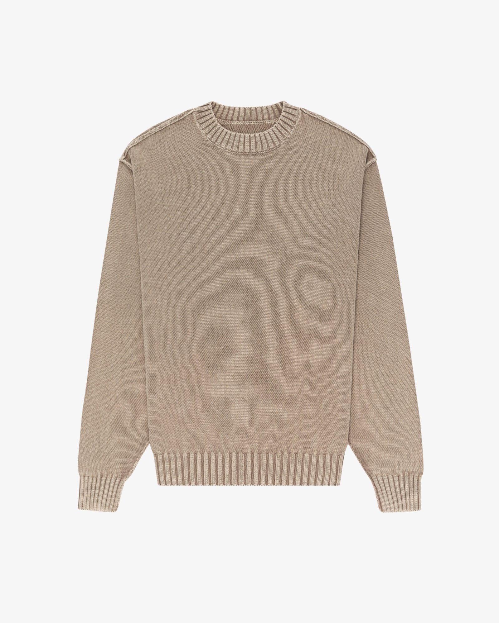 Washed Inside Out Sweater