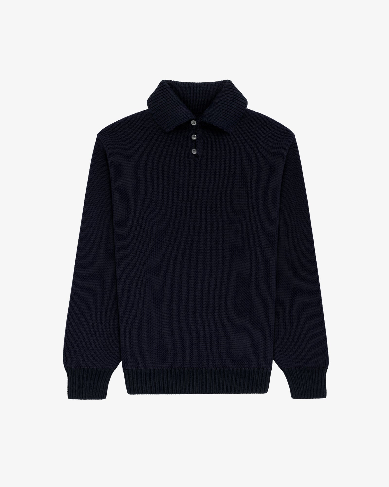 Button Turtleneck