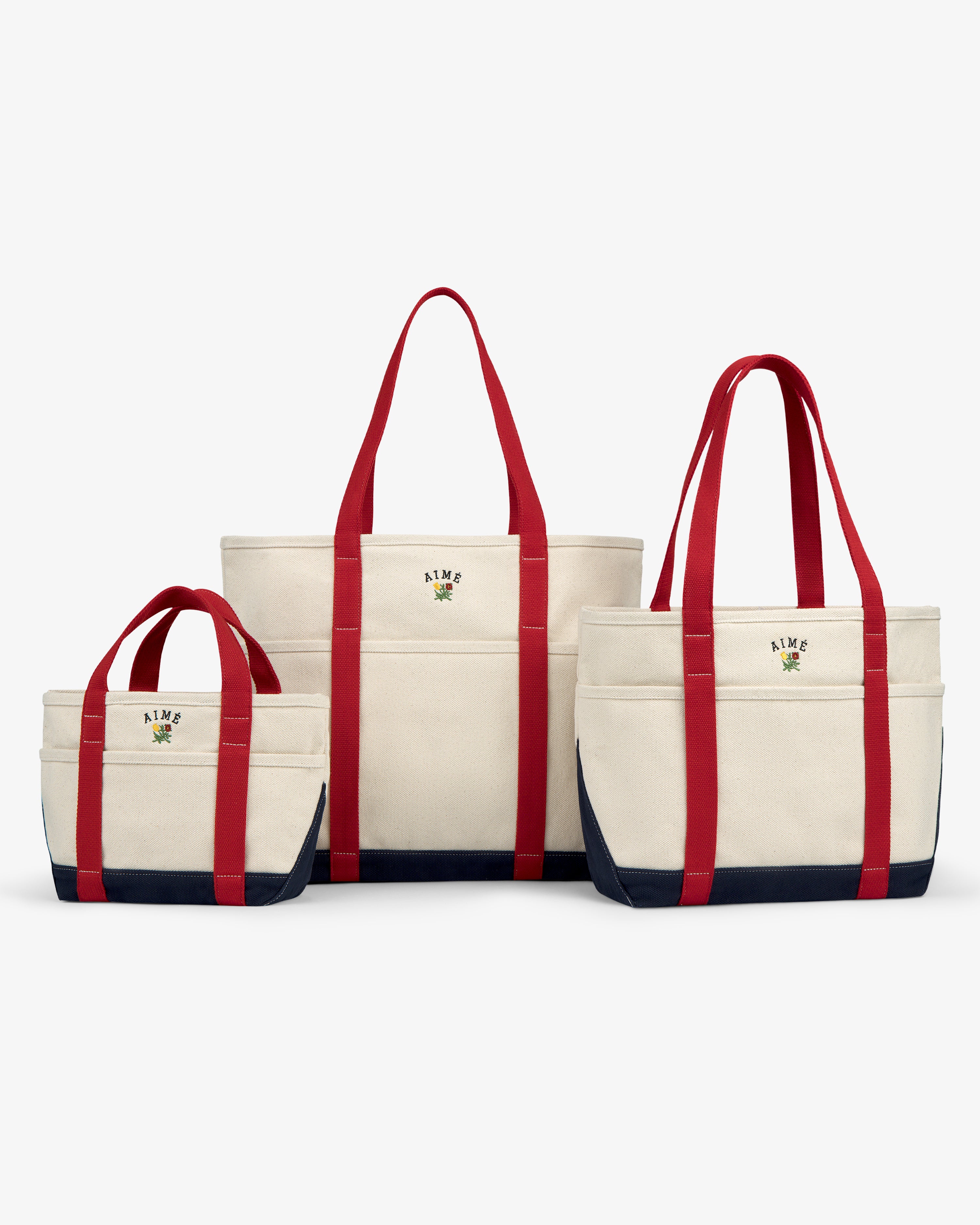 Mini Crest Contrast Tote Bag