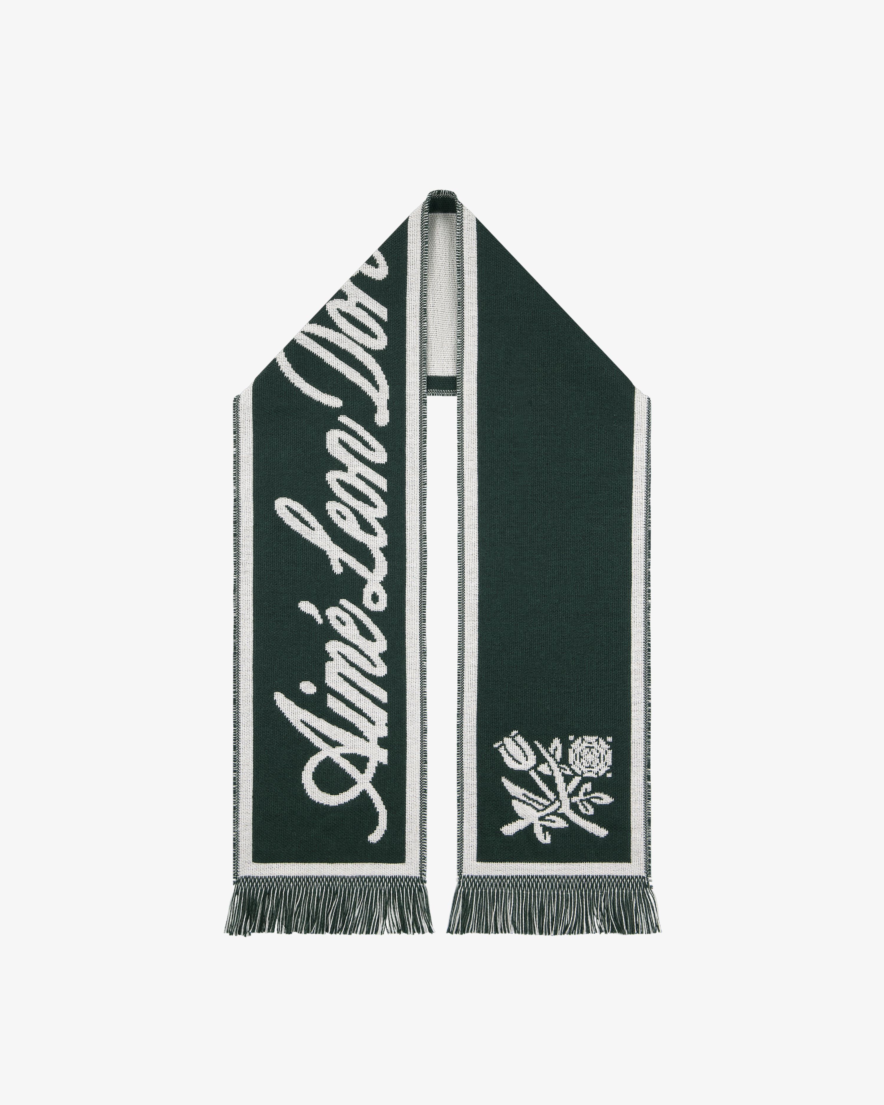 Wool Script     Scarf