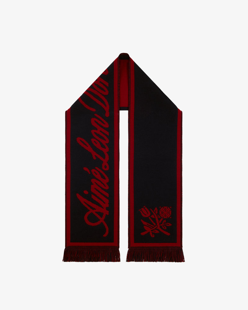 Wool Script     Scarf