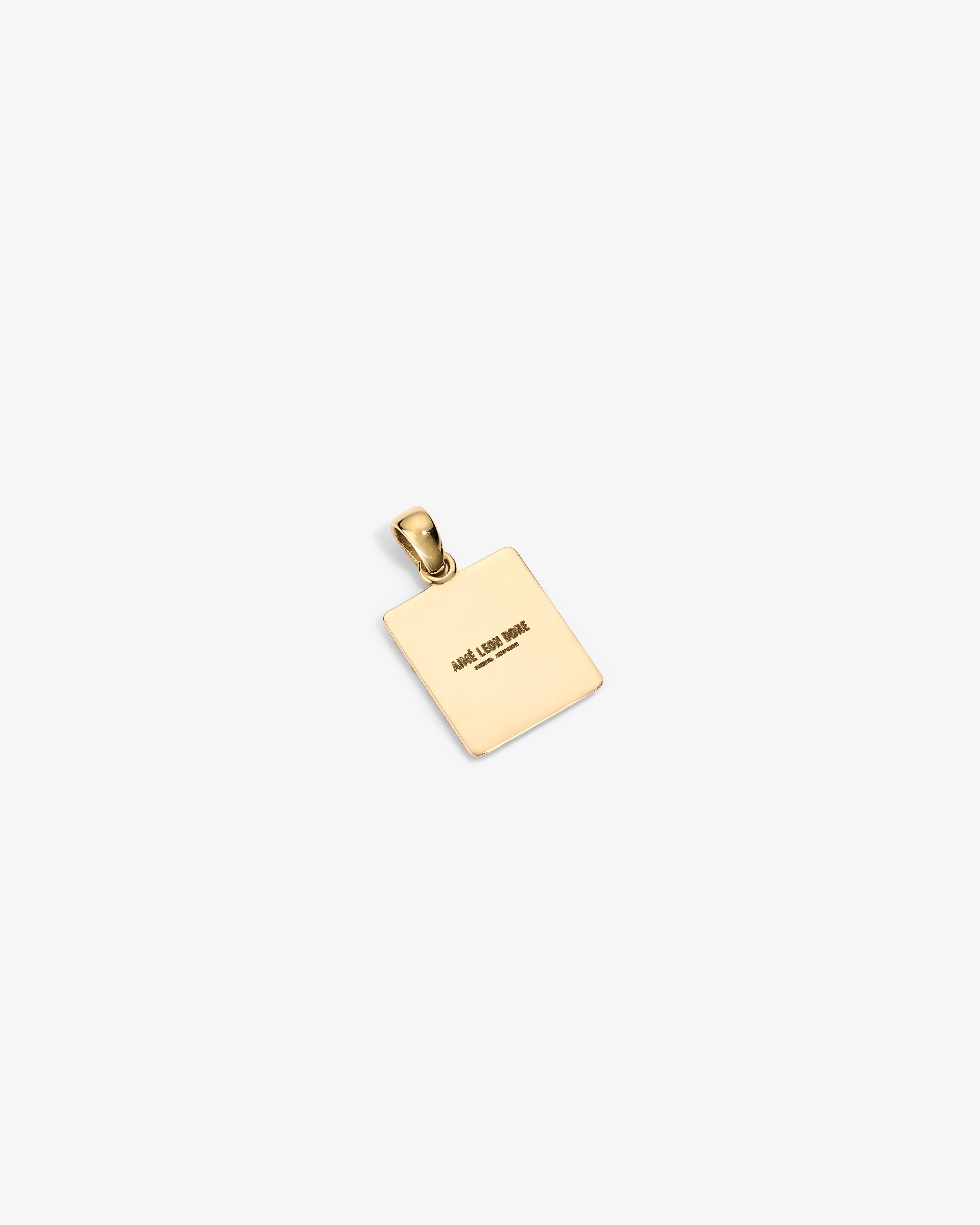 14Kt Gold Sappho Pendant