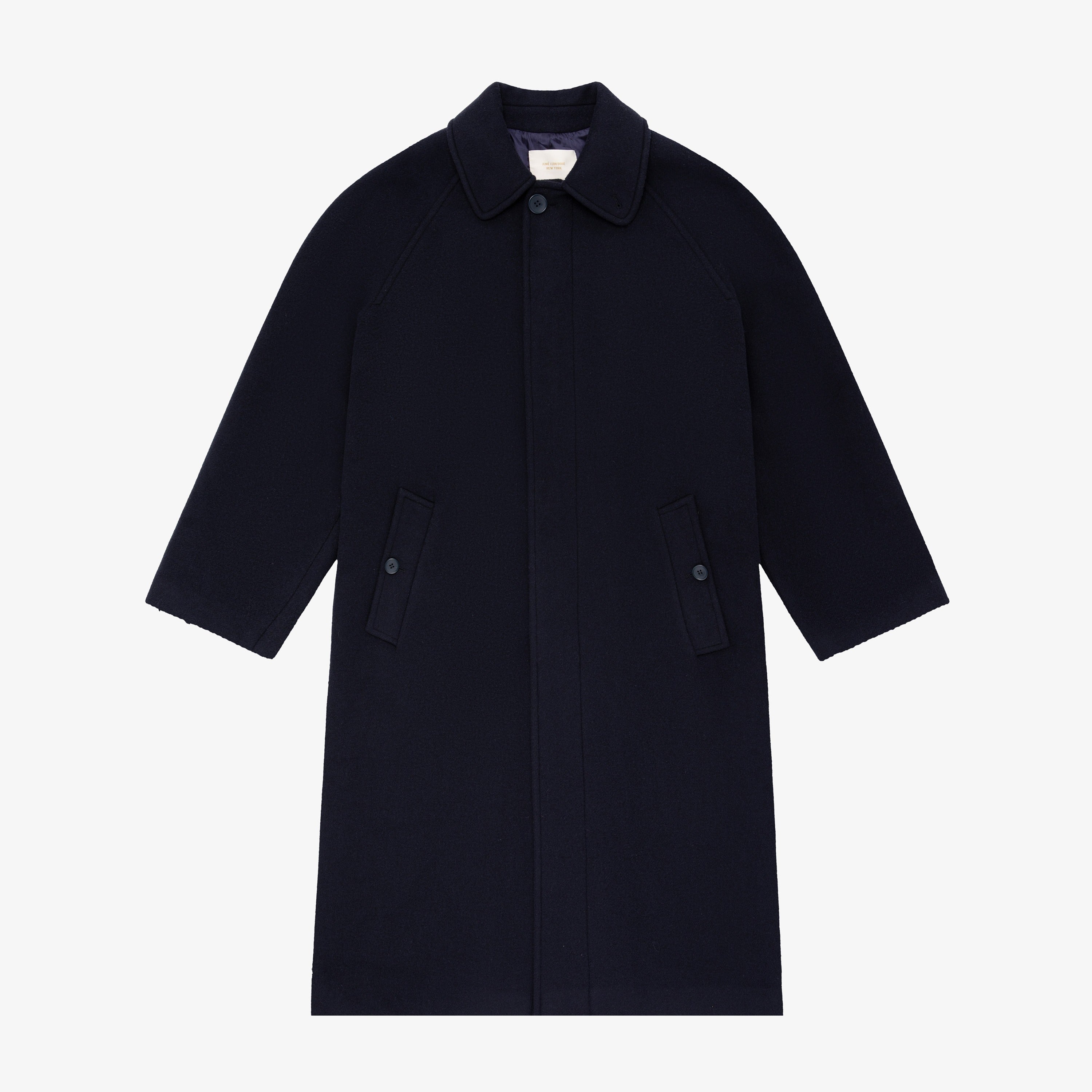 Single-Breasted Wool Topcoat – Aimé Leon Dore EU