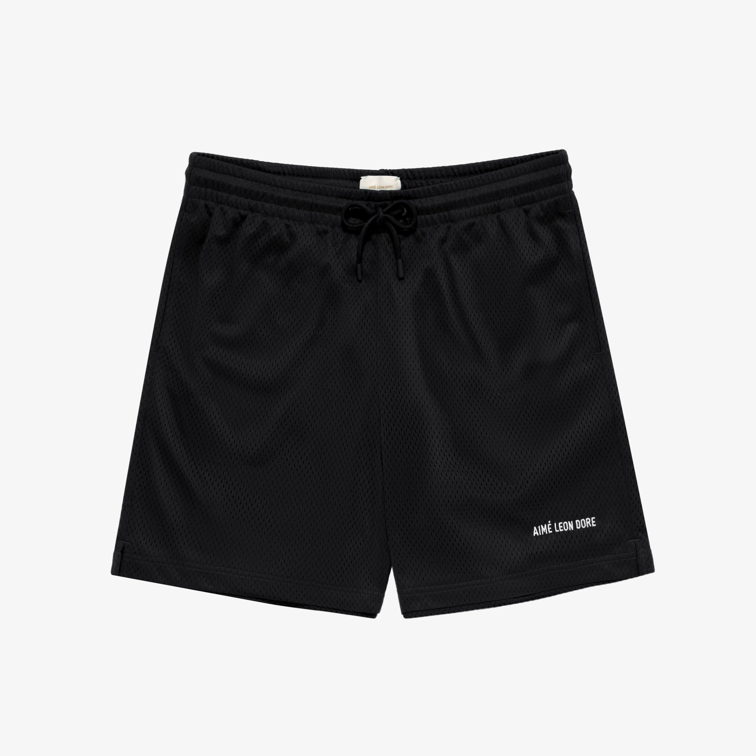 AIMÉ LEON DORE GYM メッシュショーツ ブラック Logo Gym Short – Aimé Leon Dore EU