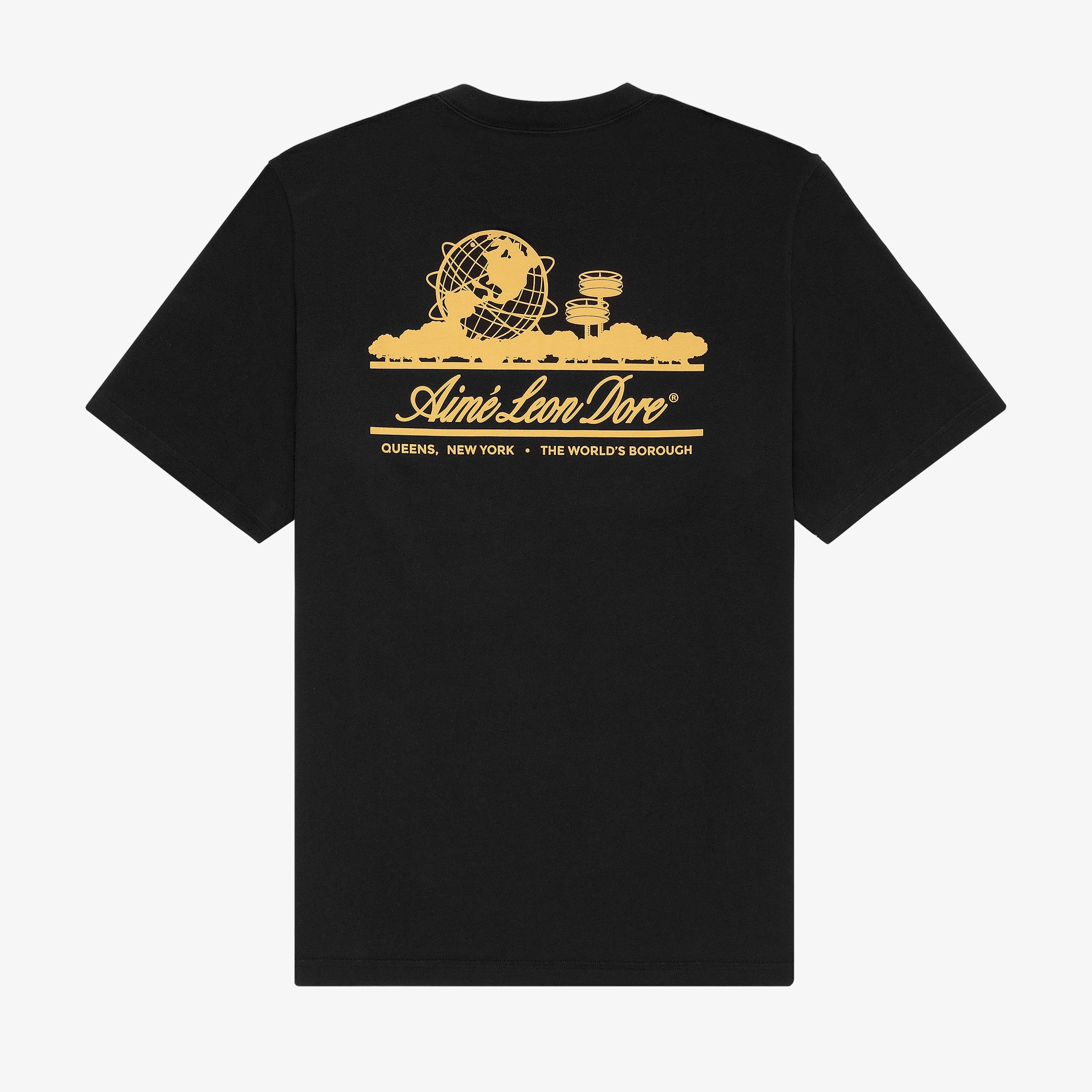 Aimé Leon Dore 黒 Tシャツ AIMÉ LEON DORE Musician Printed Cotton