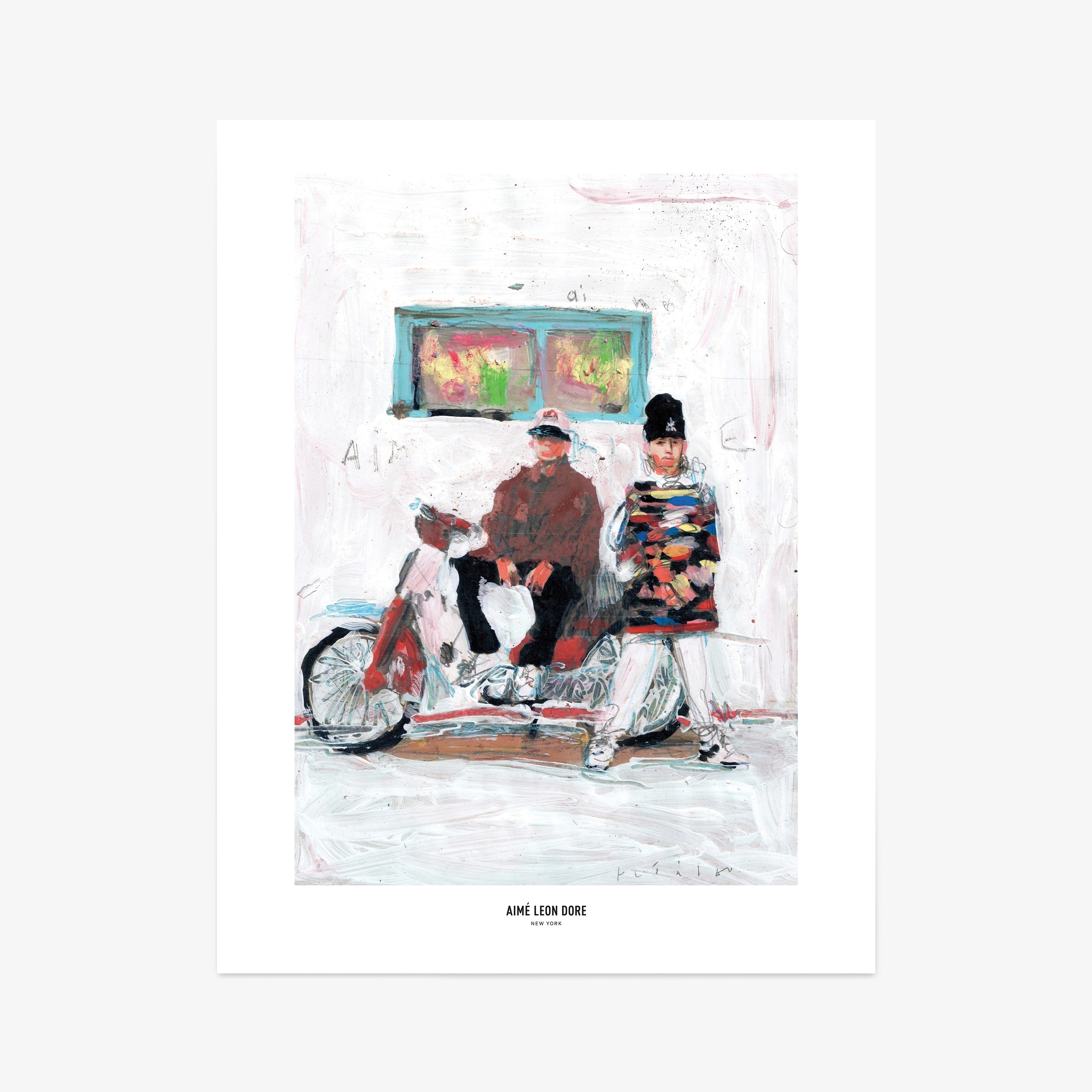 新品　AIMÉ LEON DORE NEW YORK CITY ポスター Aimé Leon Dore Figurative Art Print/poster by Alix - Streetwear