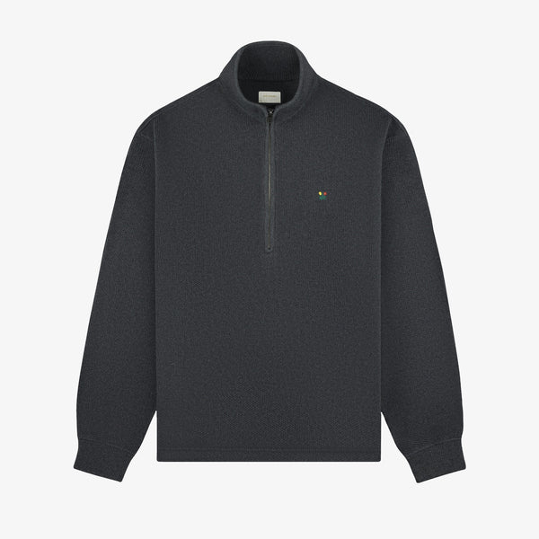 Crest Piqué Half-Zip Pullover – Aimé Leon Dore EU
