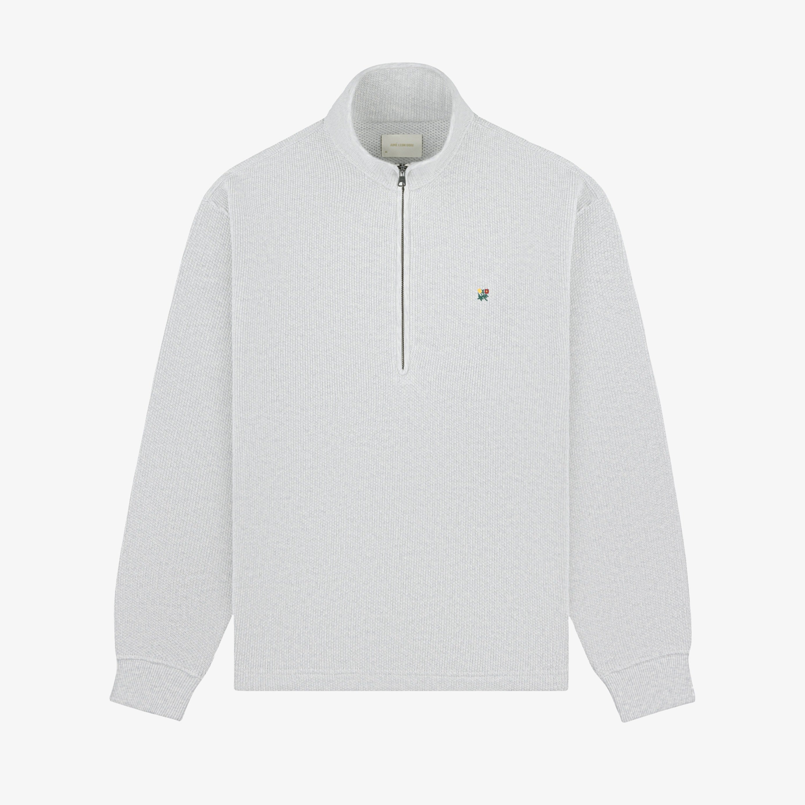 Crest Piqué Half-Zip Pullover – Aimé Leon Dore EU