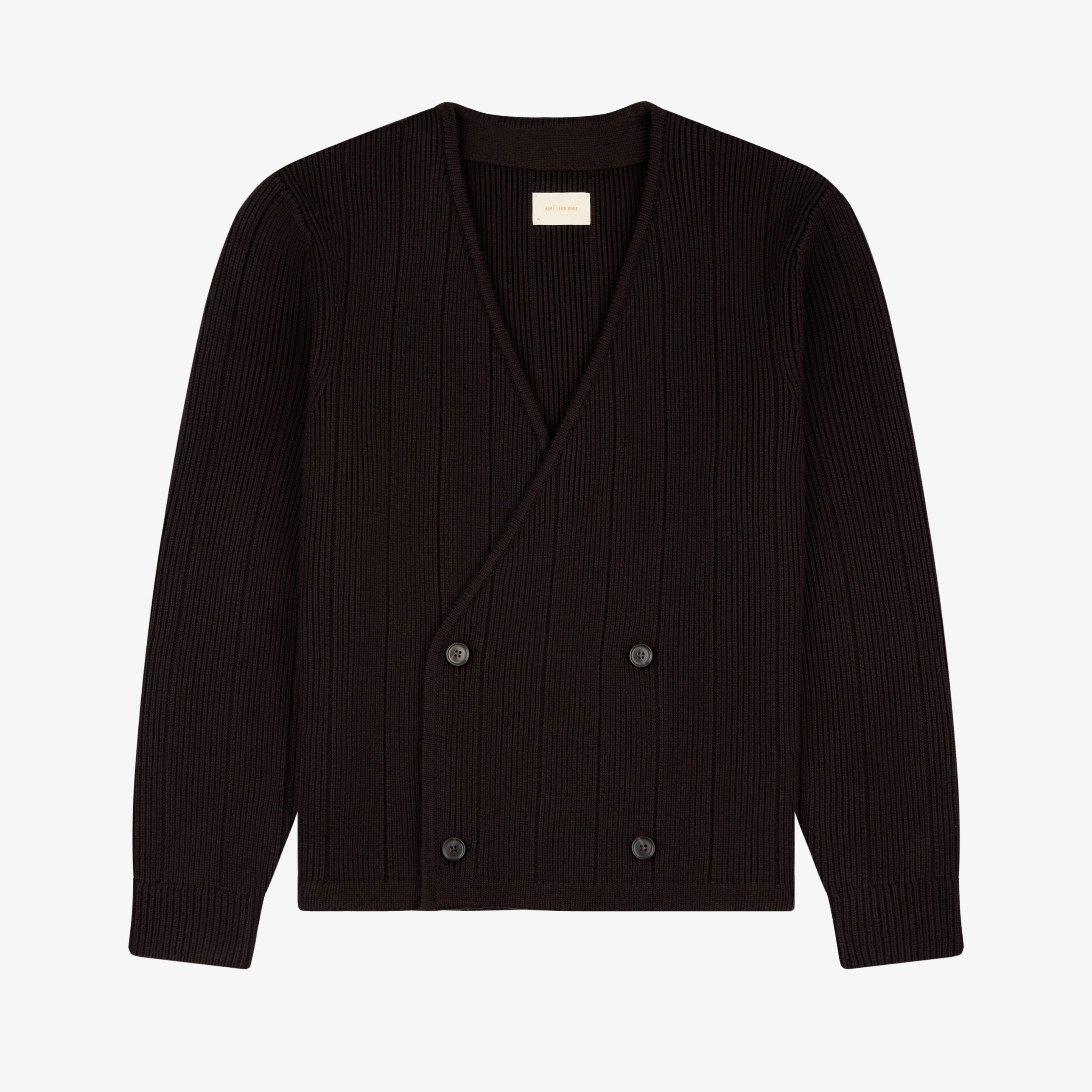 Double-Breasted Merino Cardigan – Aimé Leon Dore EU