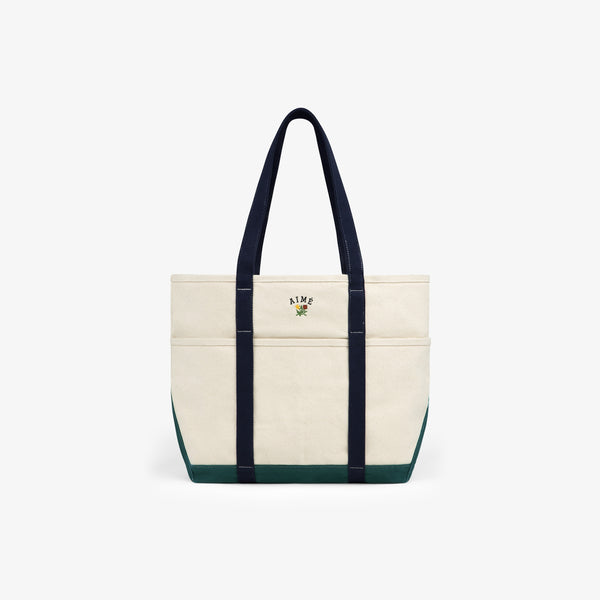 Large Crest Contrast Tote Bag – Aimé Leon Dore EU