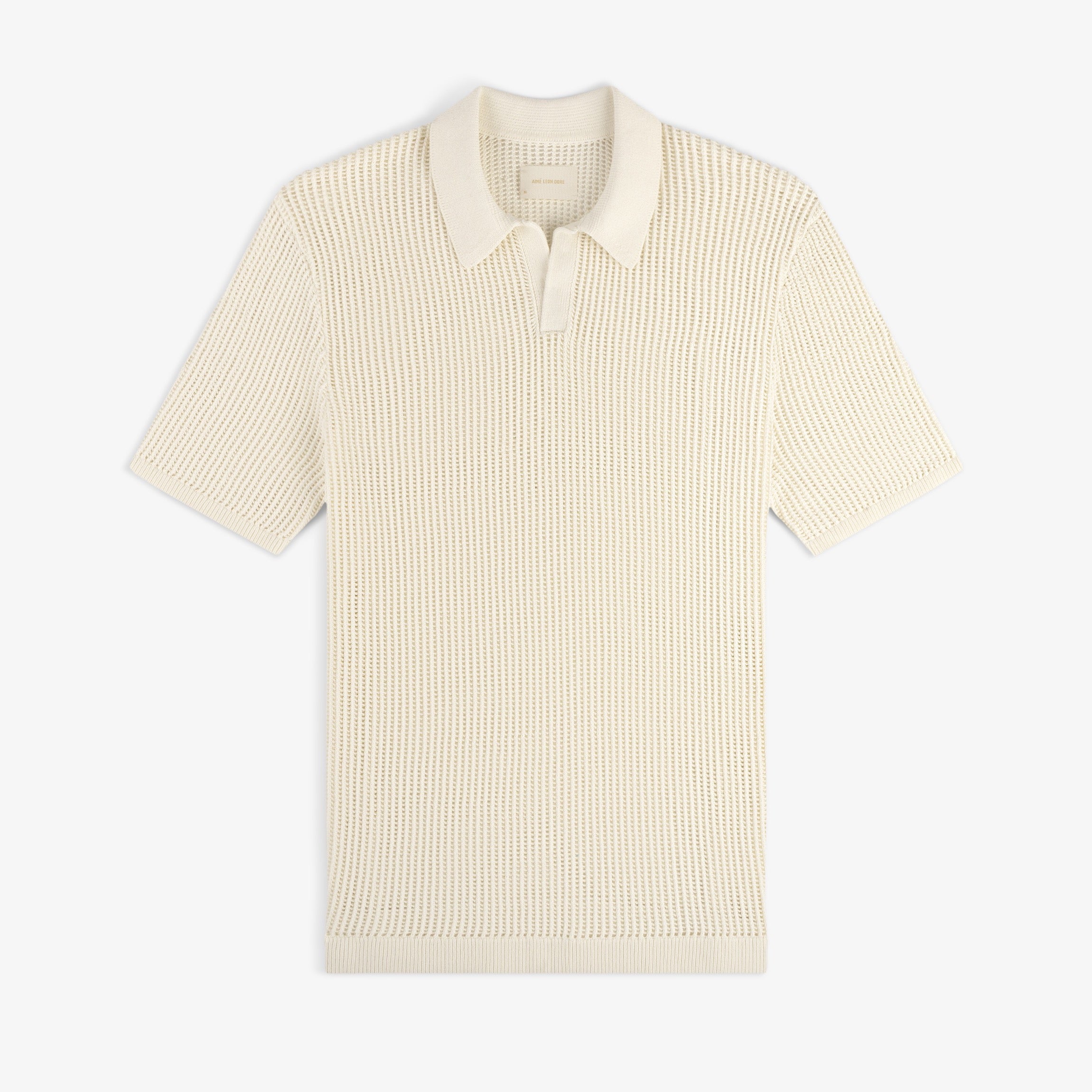 Mesh Knit Polo – Aimé Leon Dore EU