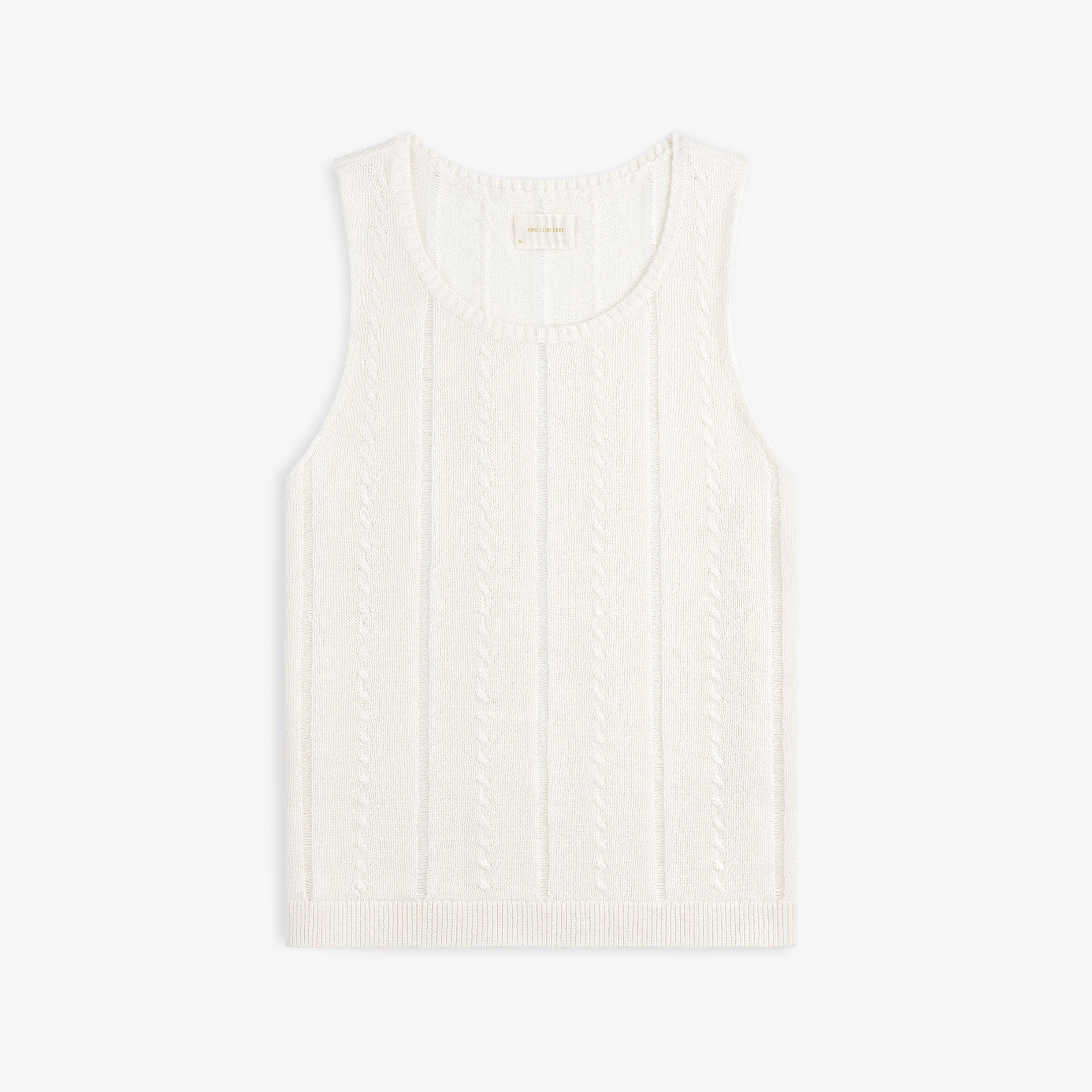 Pointelle Tank Top – Aimé Leon Dore EU