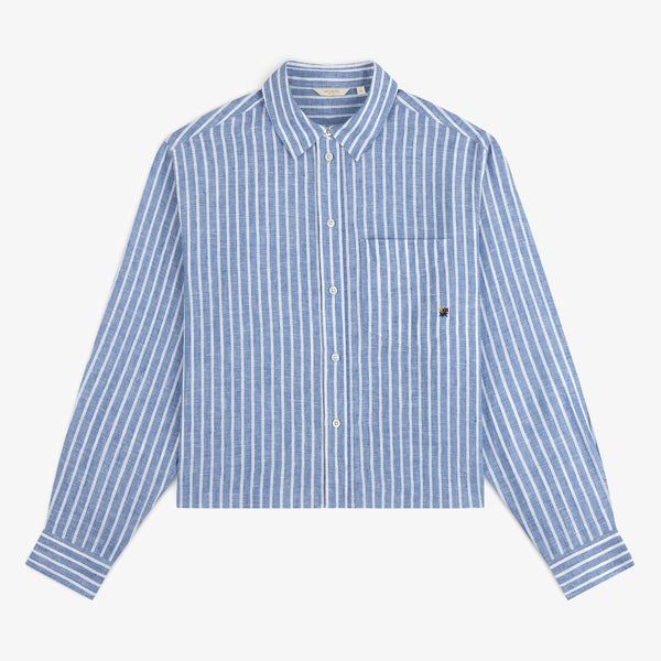 Striped Linen Casual Shirt – Aimé Leon Dore EU