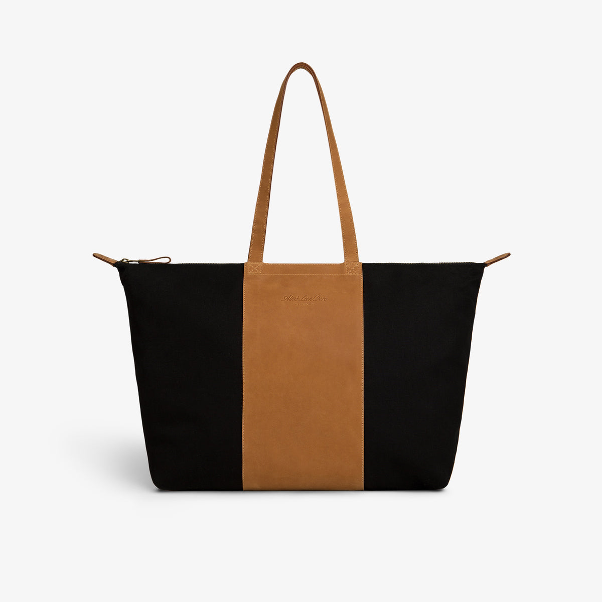 Leather Canvas Zip Tote – Aimé Leon Dore EU