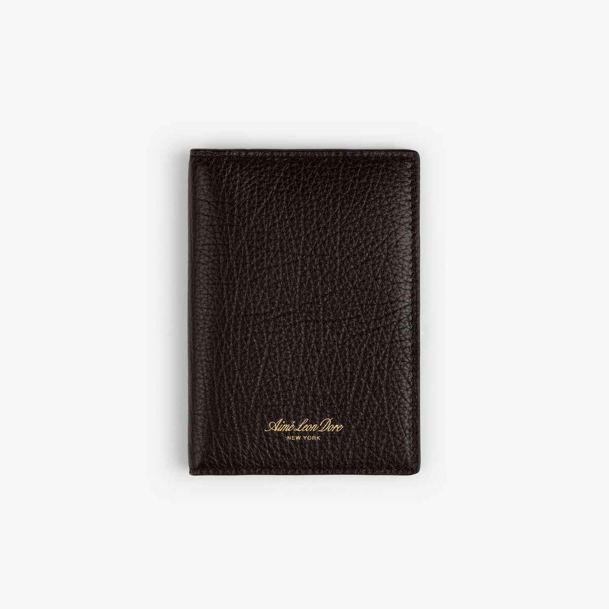 Tumbled Leather Passport Holder – Aimé Leon Dore EU