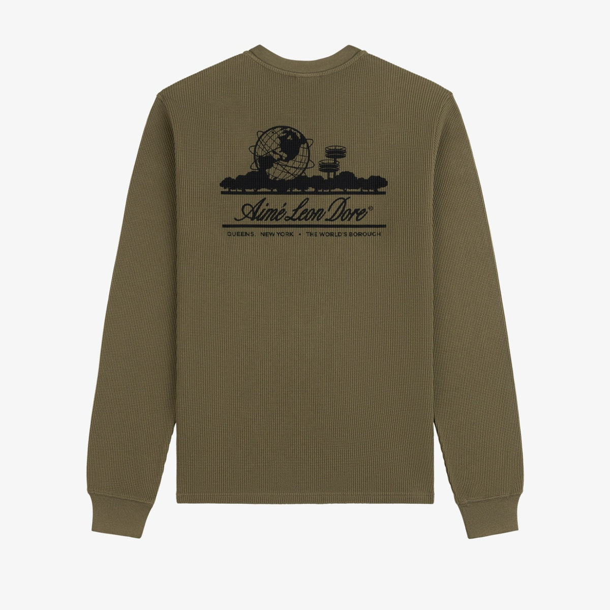 Long-Sleeve Unisphere Waffle Thermal – Aimé Leon Dore EU