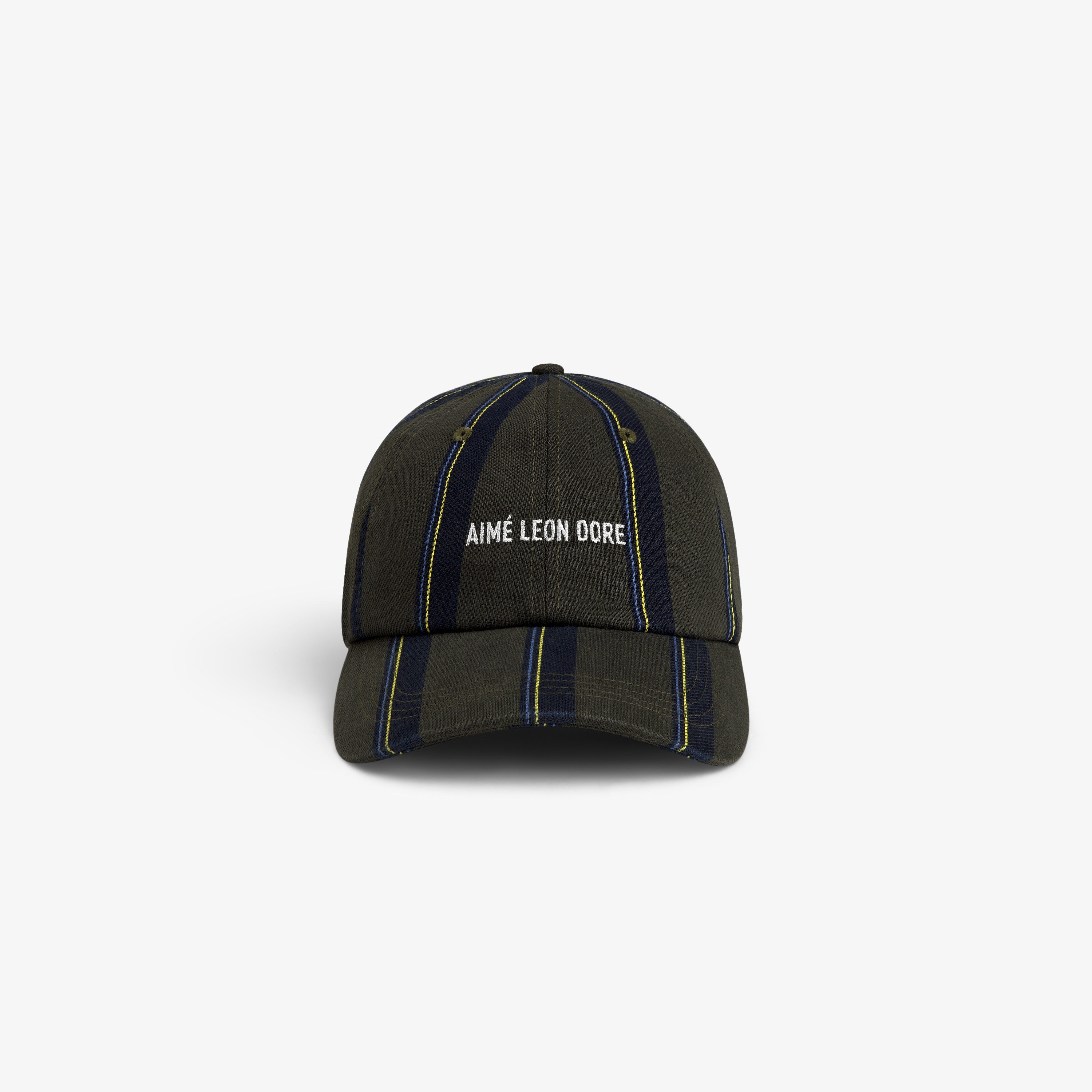 Striped Denim Logo Hat – Aimé Leon Dore EU