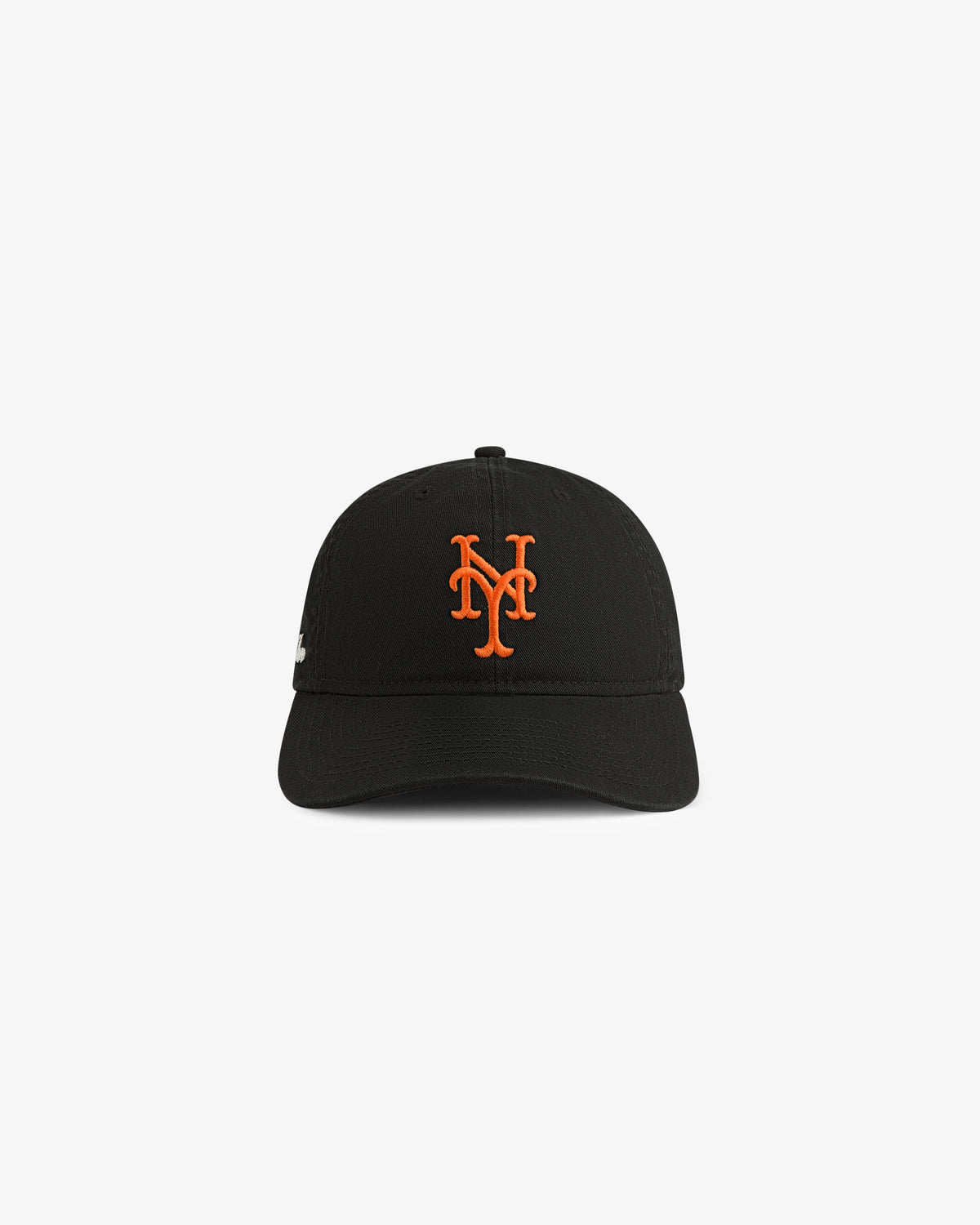 ALD / New Era Mets Ballpark Hat with orange NY logo, shown on a plain white background.