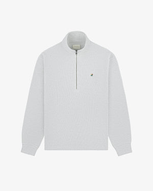 Crest Piqué Half-Zip Pullover