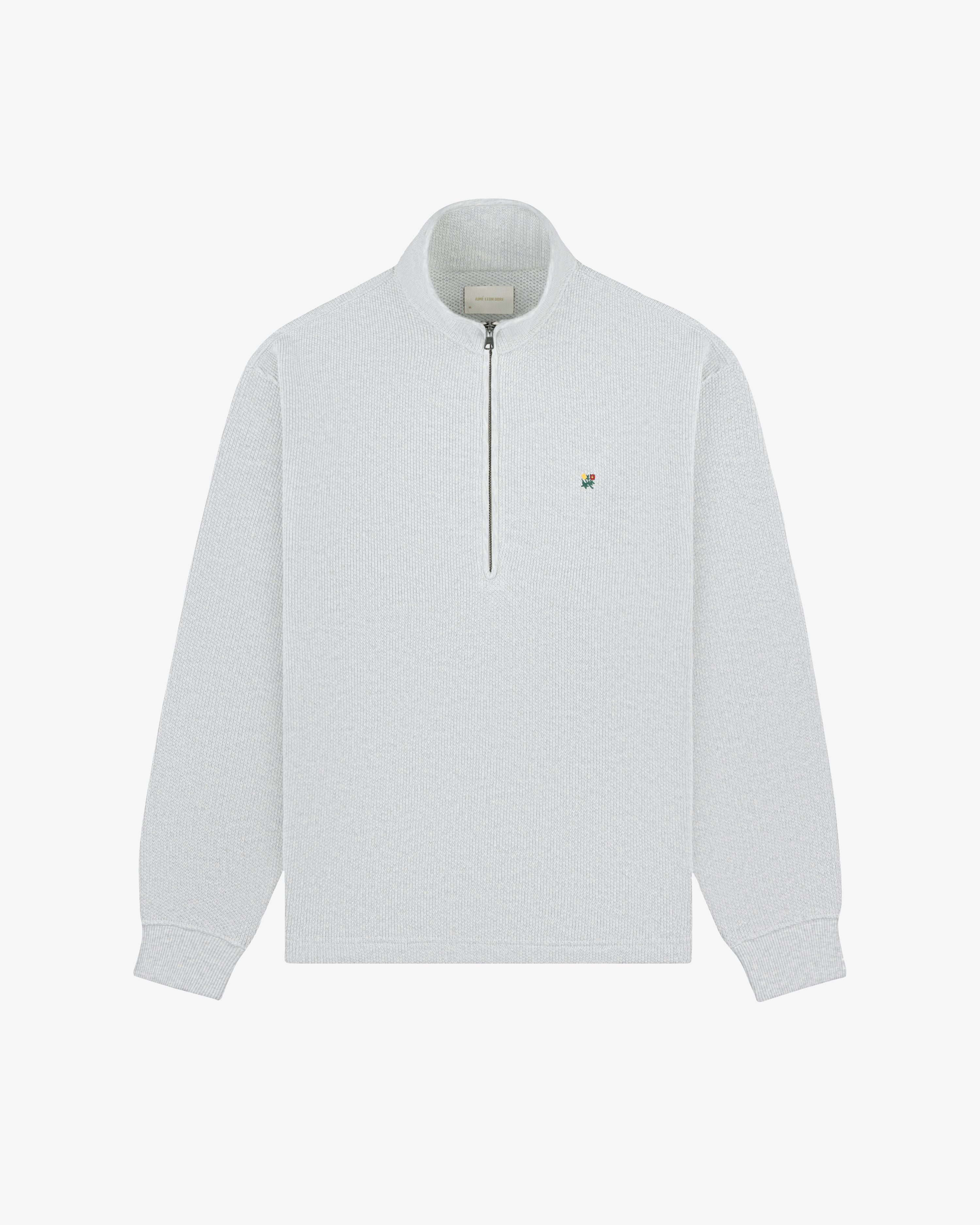 Crest Piqué Half-Zip Pullover
