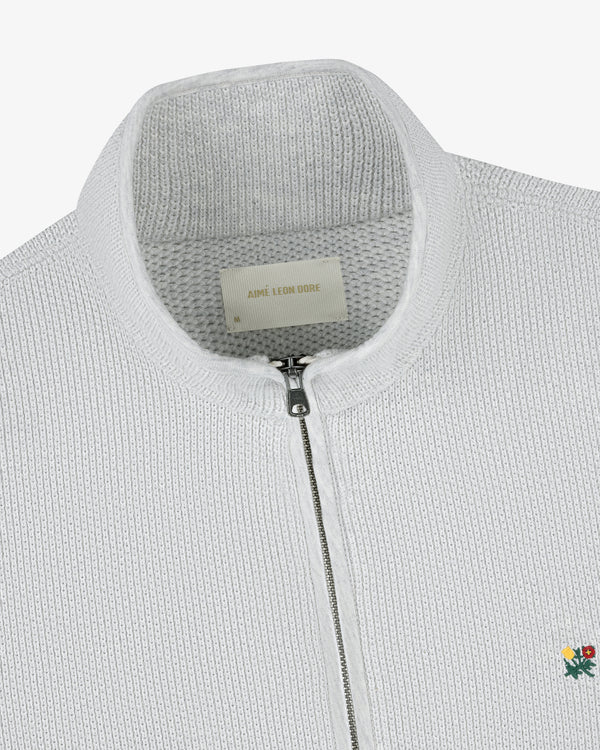 Crest Piqué Half-Zip Pullover