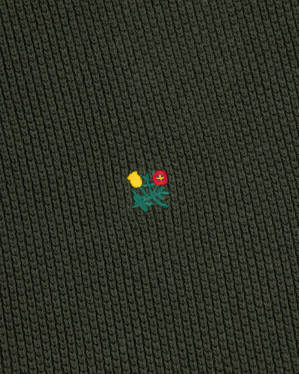 Crest Piqué Half-Zip Pullover