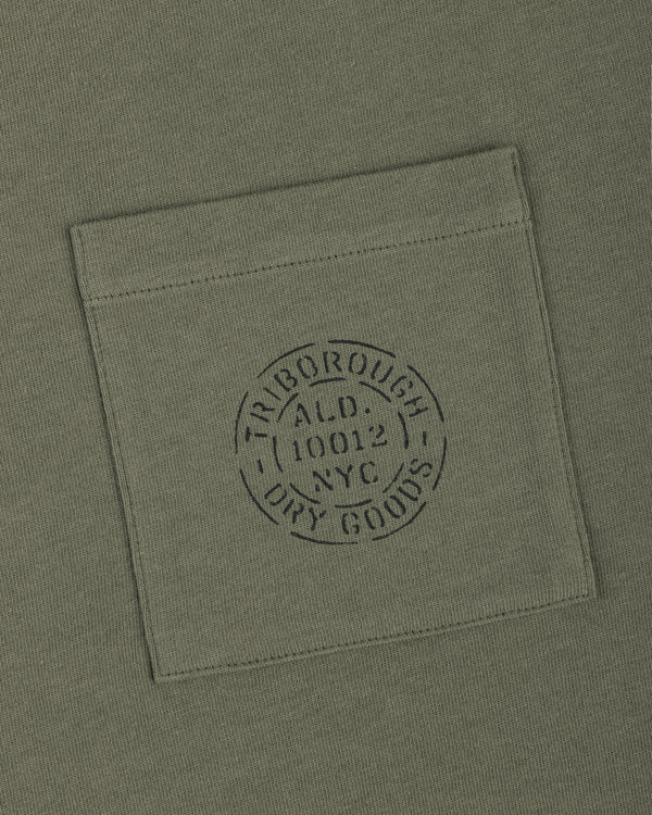 Triborough Dry Goods Pocket Tee