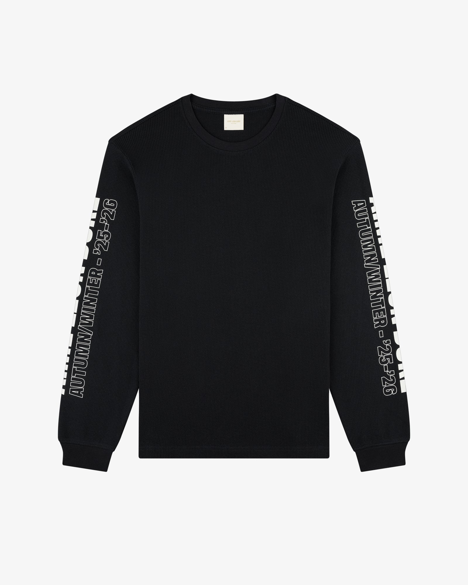 Long-Sleeve Mesh Moto Tee