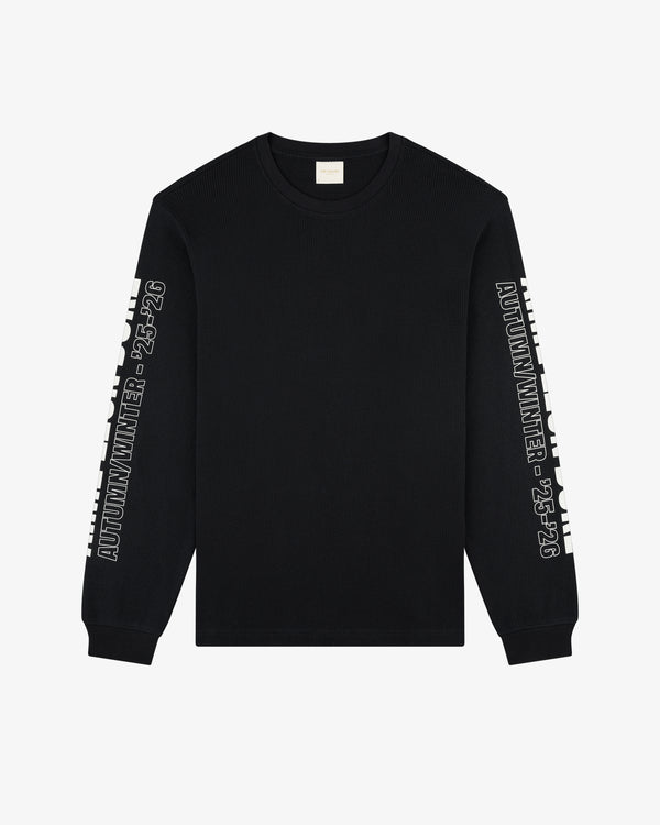 Long-Sleeve Mesh Moto Tee