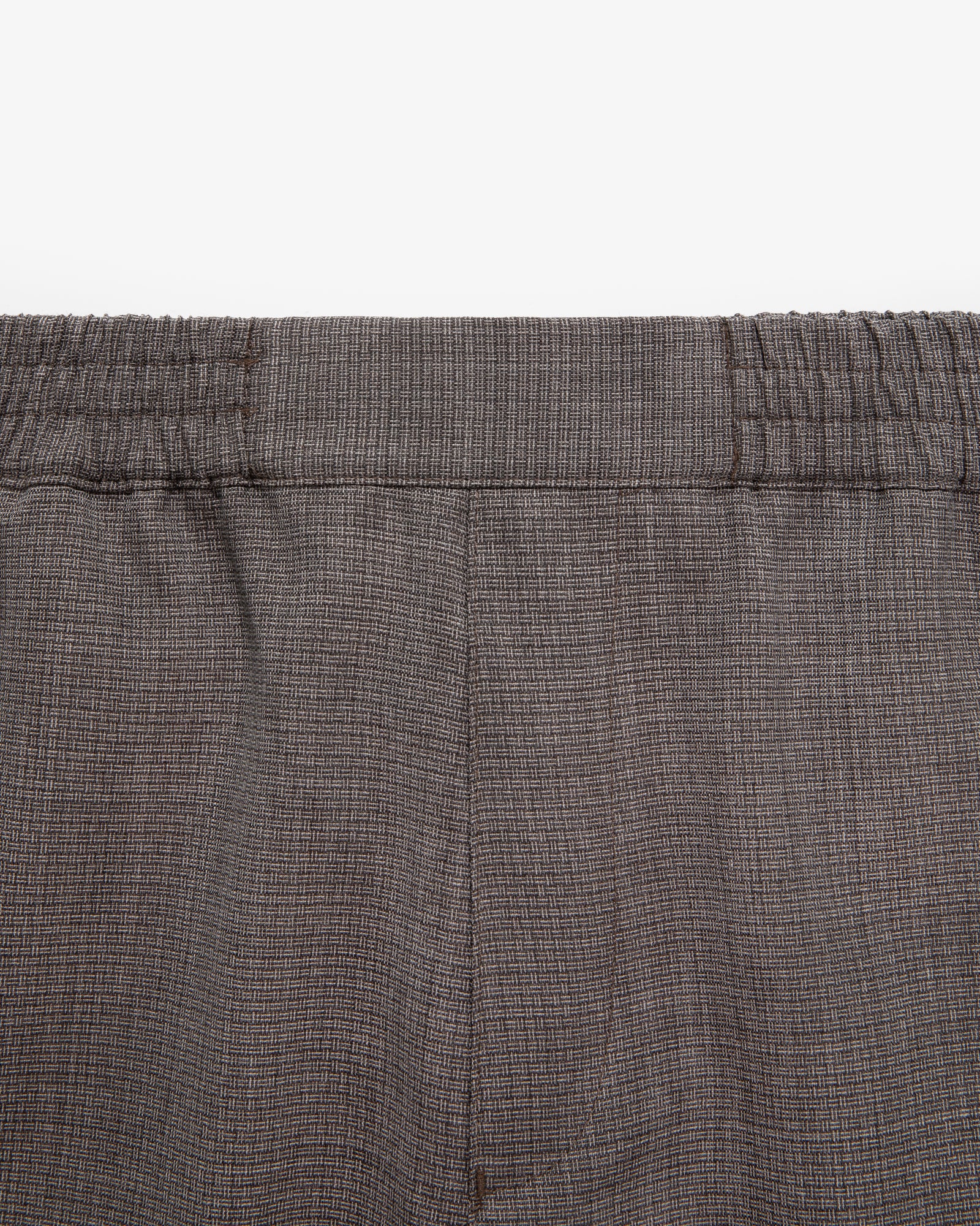 Basketweave Elasticated Waist Trouser