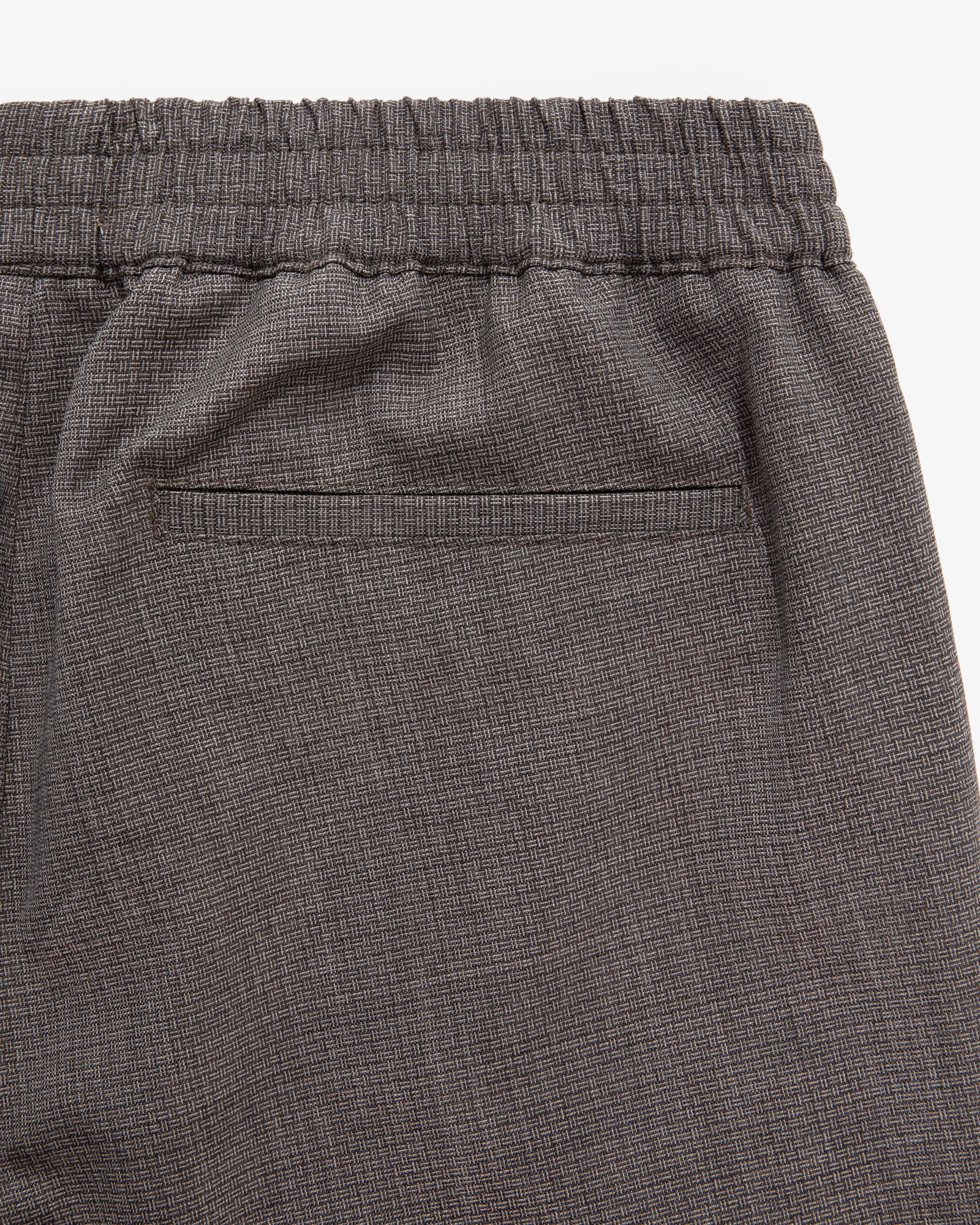 Basketweave Elasticated Waist Trouser