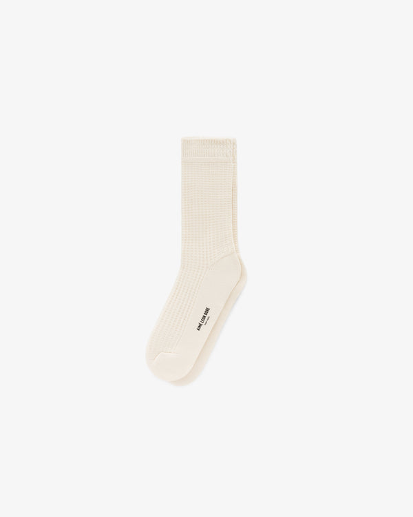 Waffle Knit Sock