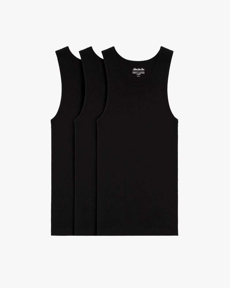 Black Tank Top 3-Pack