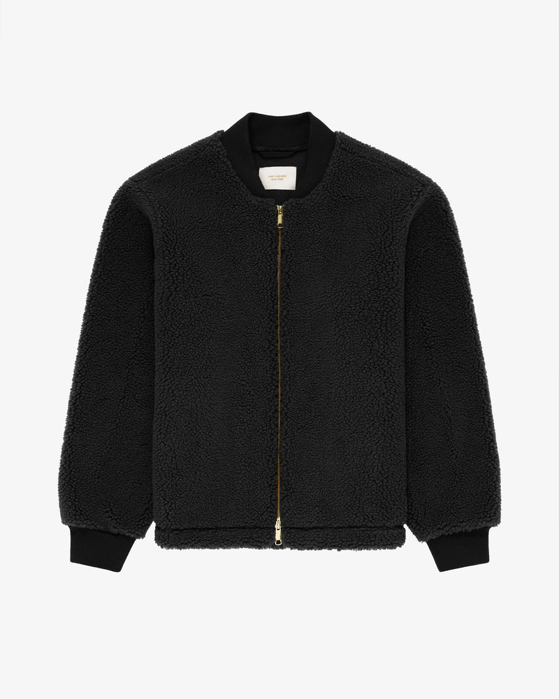 Fleece Bomber Jacket