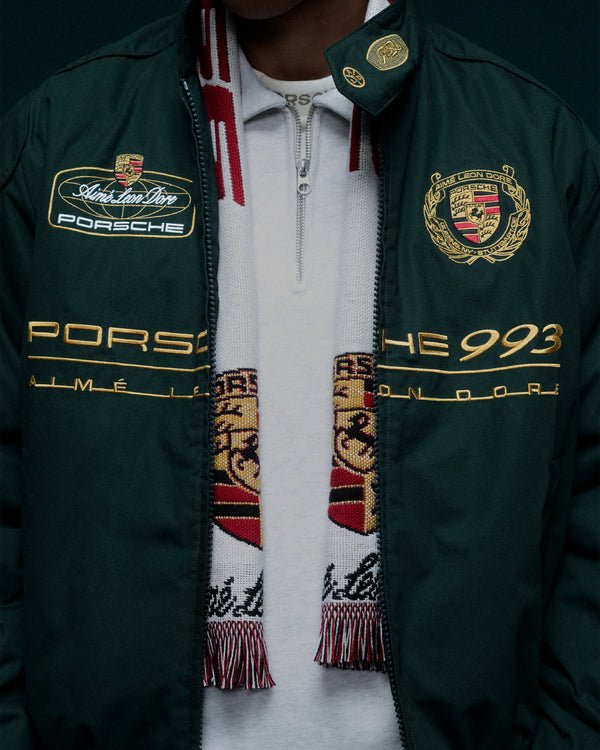 ALD / Porsche 993 Turbo Wool Souvenir Scarf