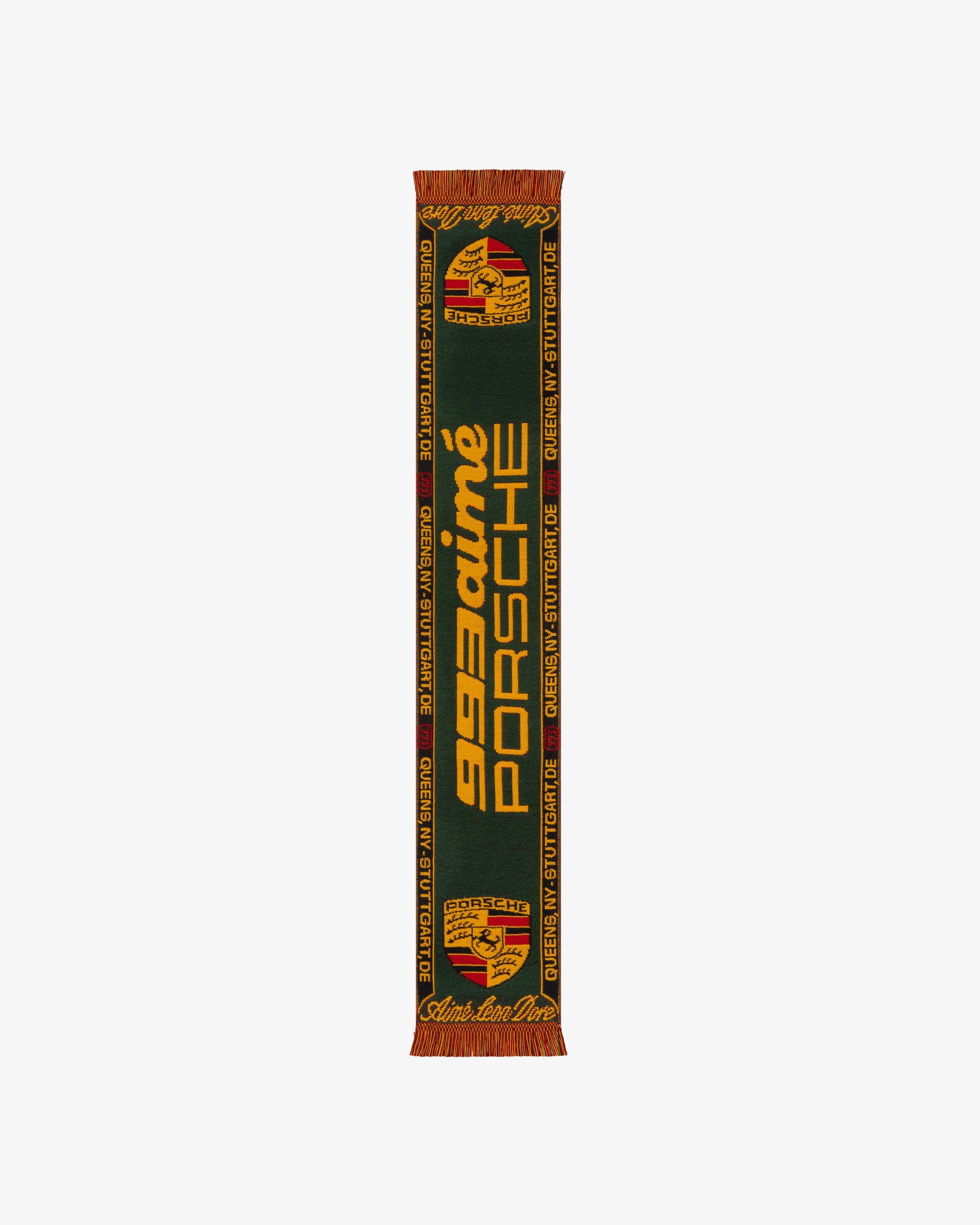 ALD / Porsche 993 Turbo Wool Souvenir Scarf