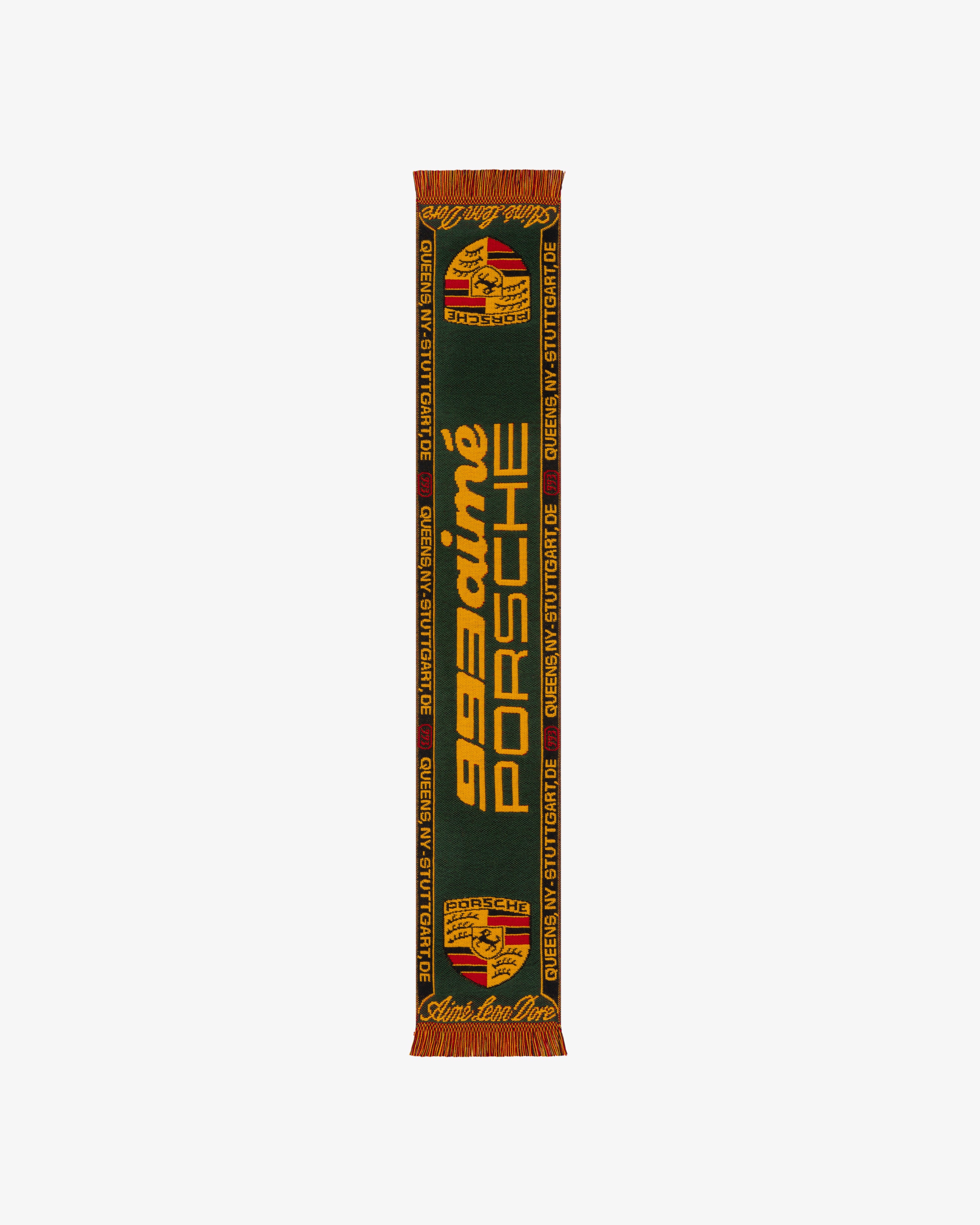 ALD / Porsche 993 Turbo Wool Souvenir Scarf