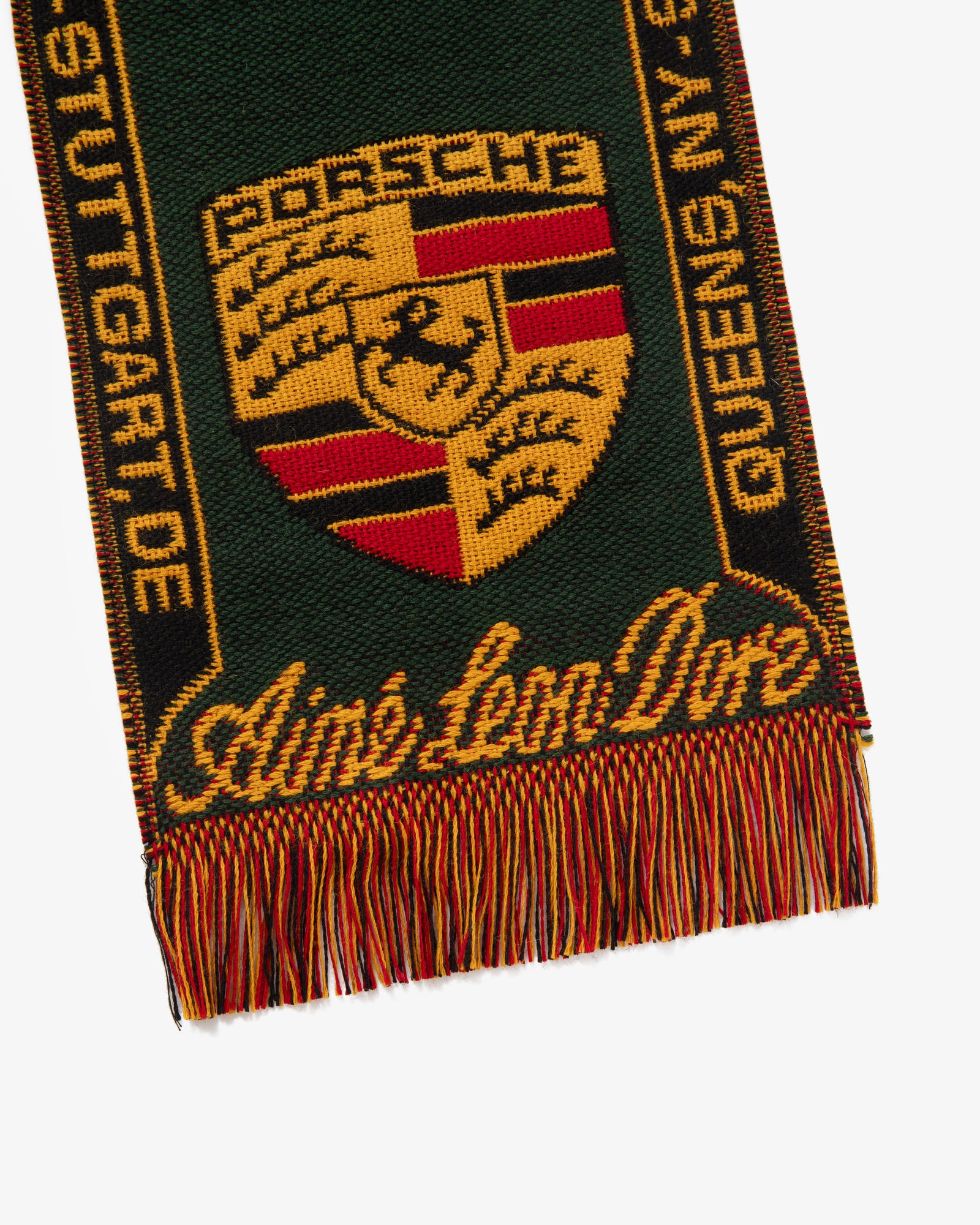 ALD / Porsche 993 Turbo Wool Souvenir Scarf