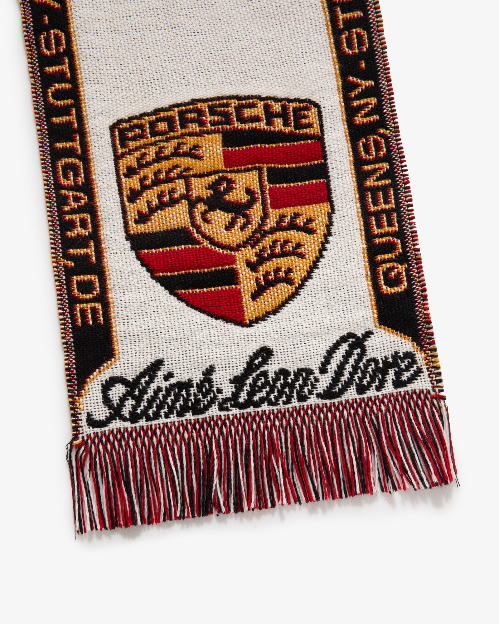 ALD / Porsche 993 Turbo Wool Souvenir Scarf