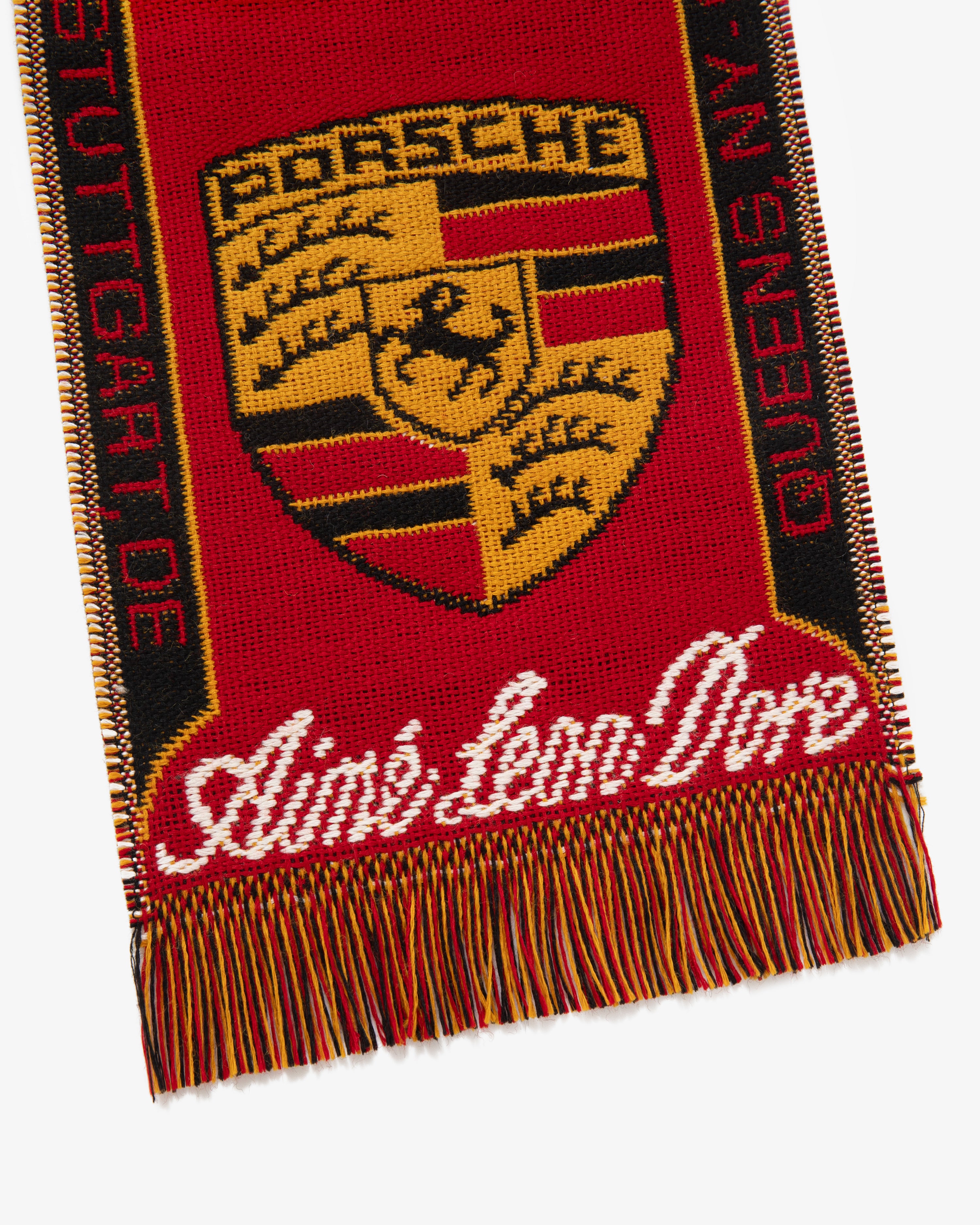 ALD / Porsche 993 Turbo Wool Souvenir Scarf