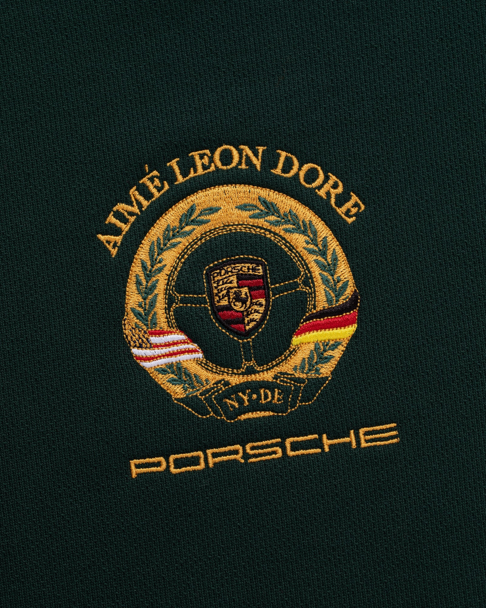 ALD / Porsche 993 Turbo Embroidered Crewneck Sweatshirt