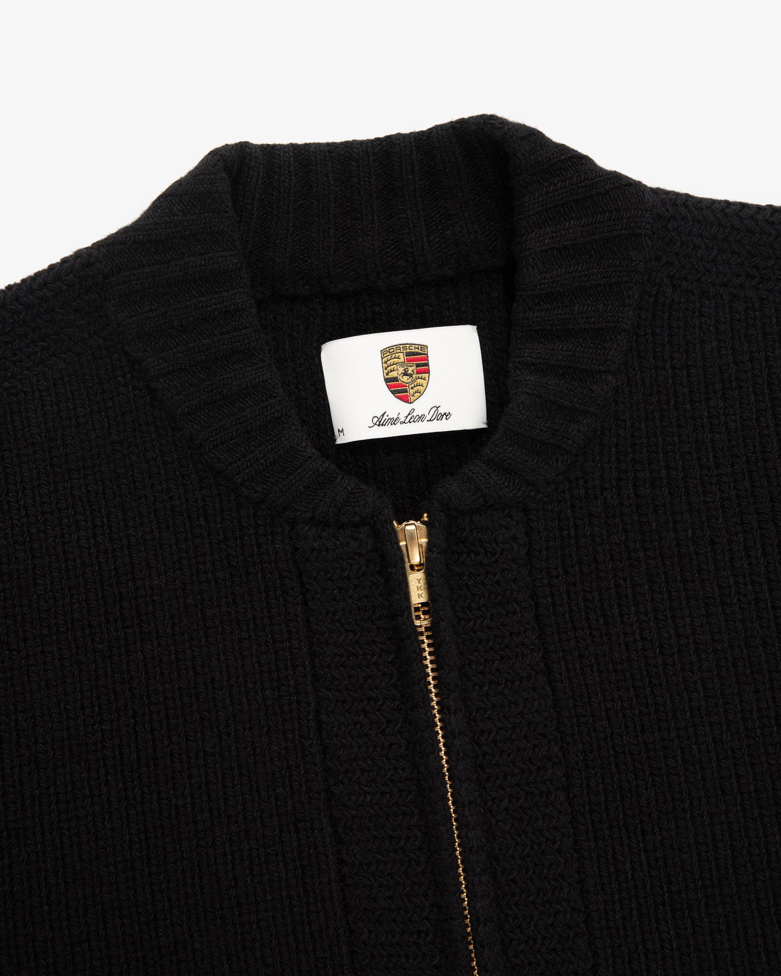 ALD / Porsche 993 Turbo Wreath Full-Zip Sweater