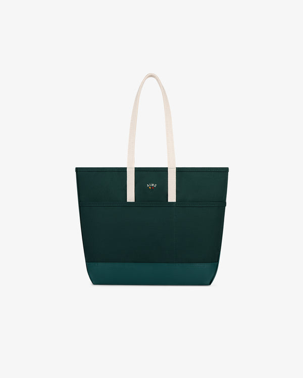 Medium Crest Canvas Tote