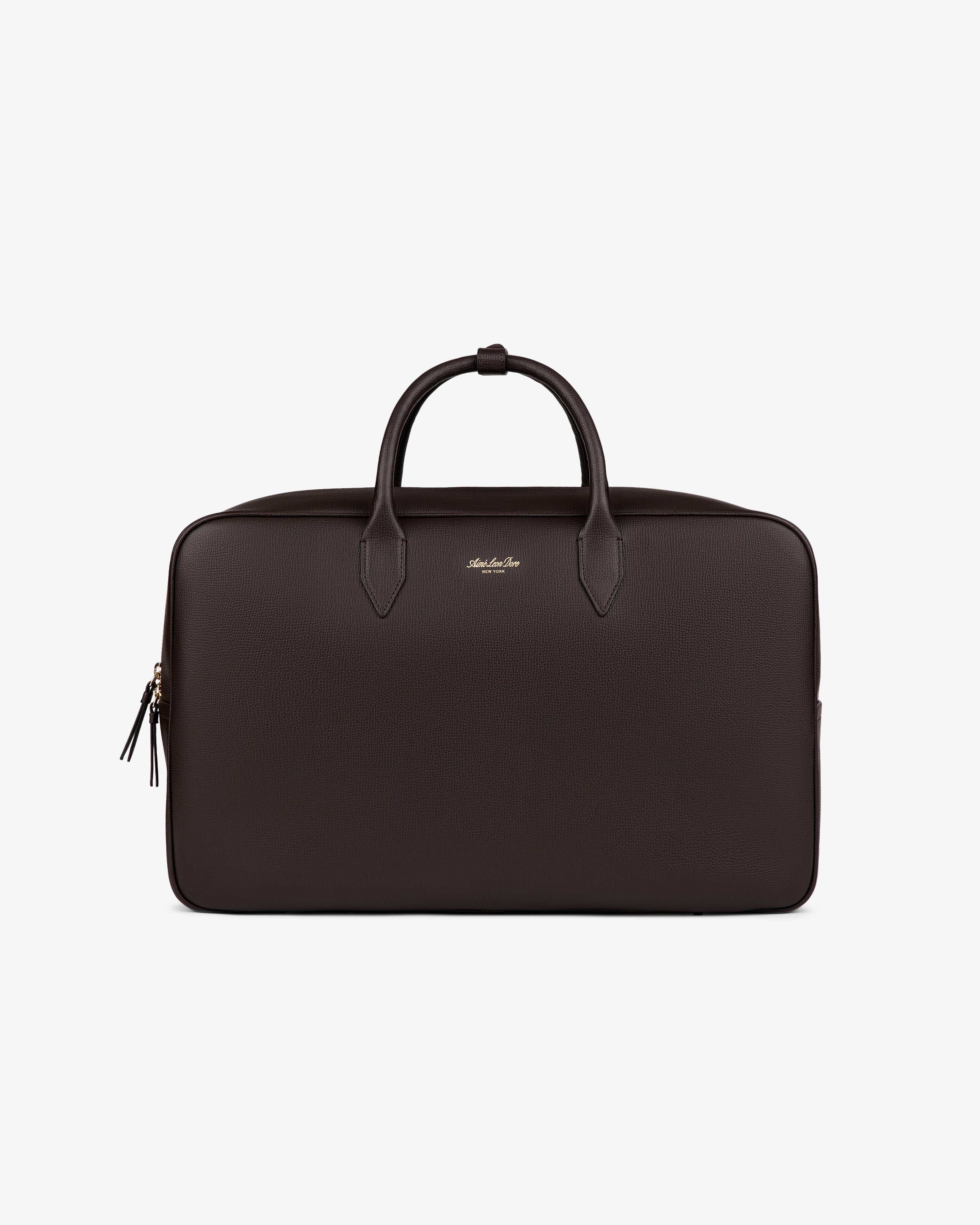 Full Grain   Leather Briefcase Duffle