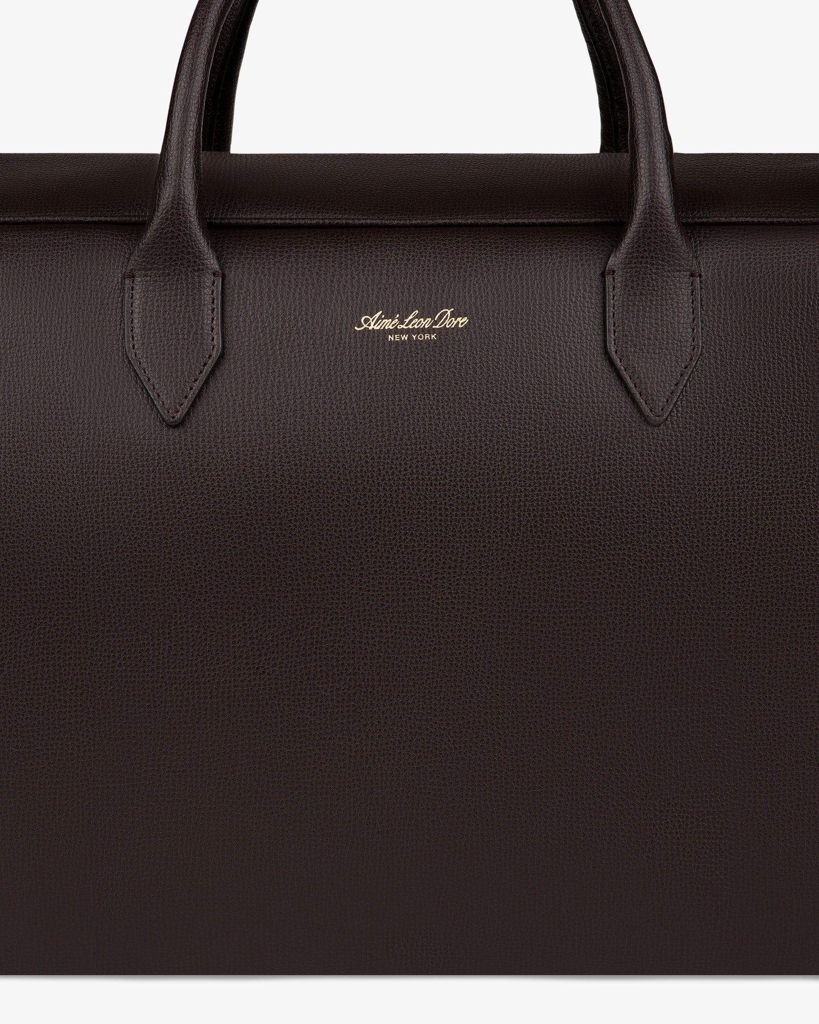 Full Grain   Leather Briefcase Duffle