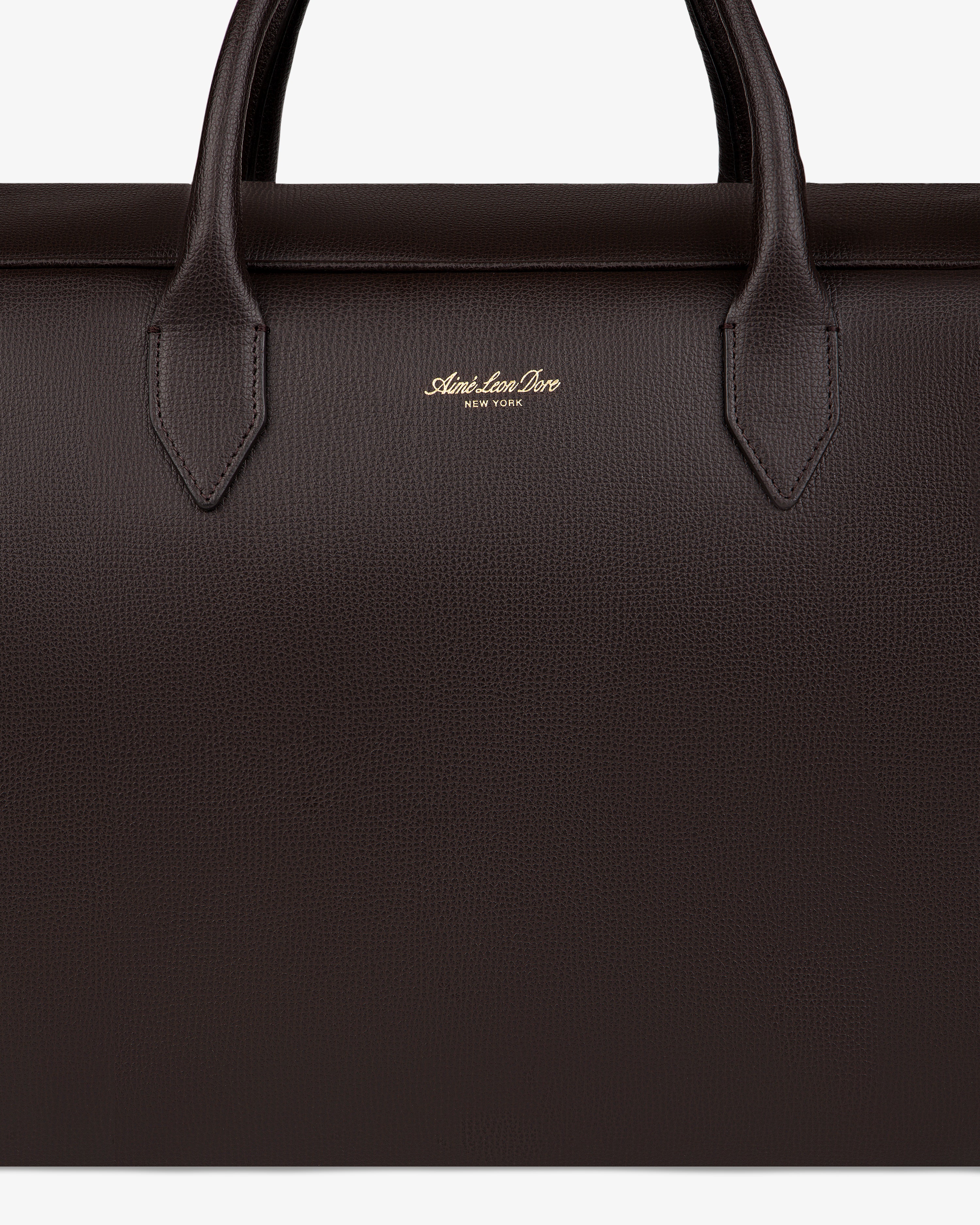 Full Grain   Leather Briefcase Duffle