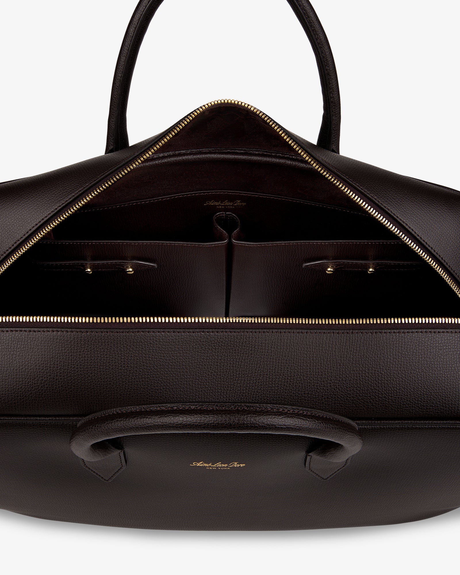 Full Grain   Leather Briefcase Duffle